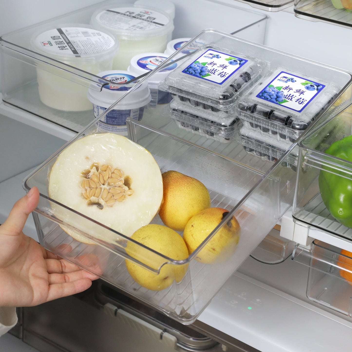 冷蔵庫用オーガナイザーボックス