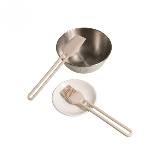 Silicone Scraper/Oil Brush