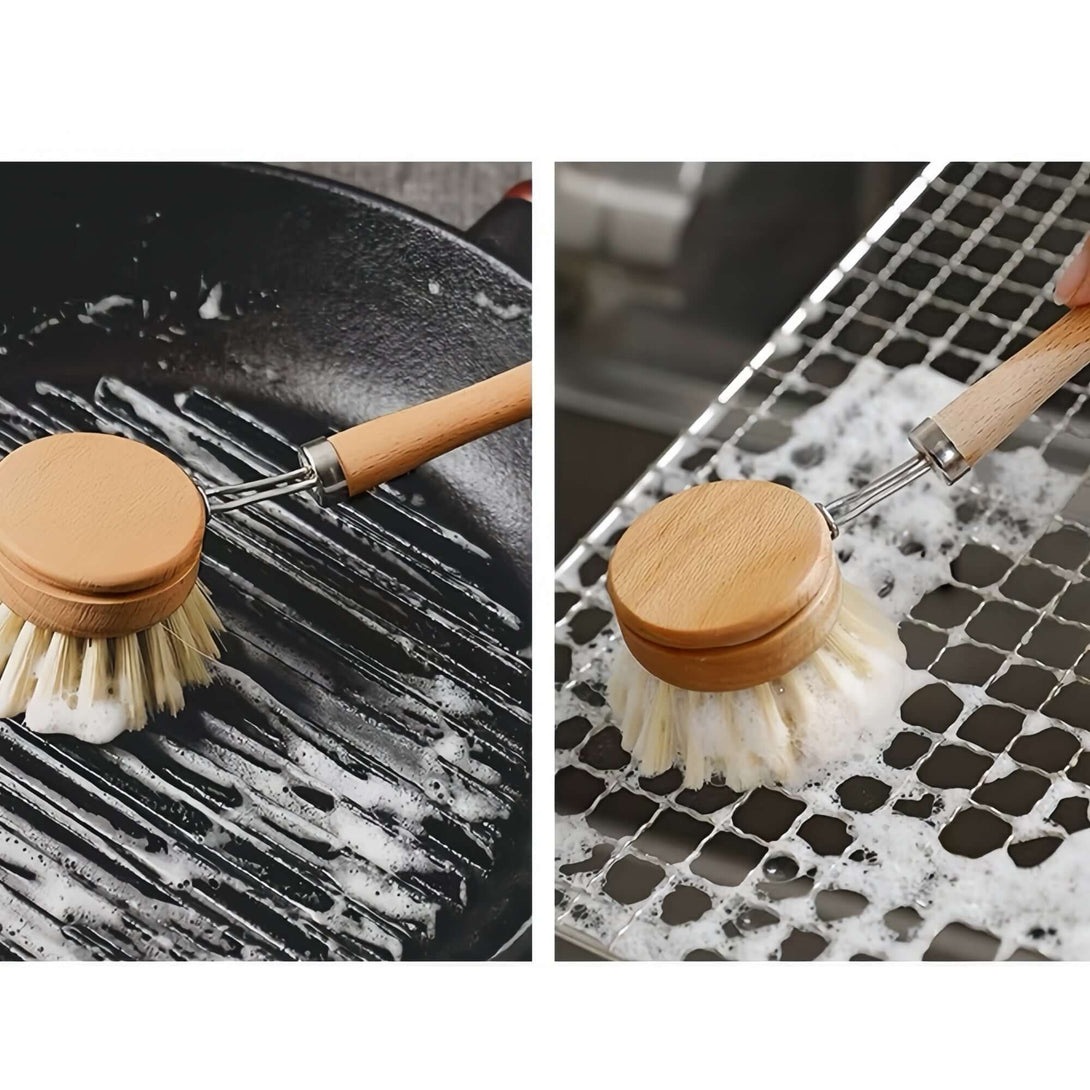 ubenkaku wood handle dish brush
