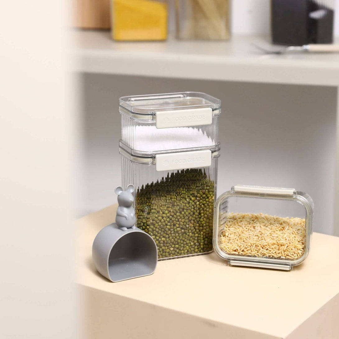 ubenkaku bpa free plastic food storage jars