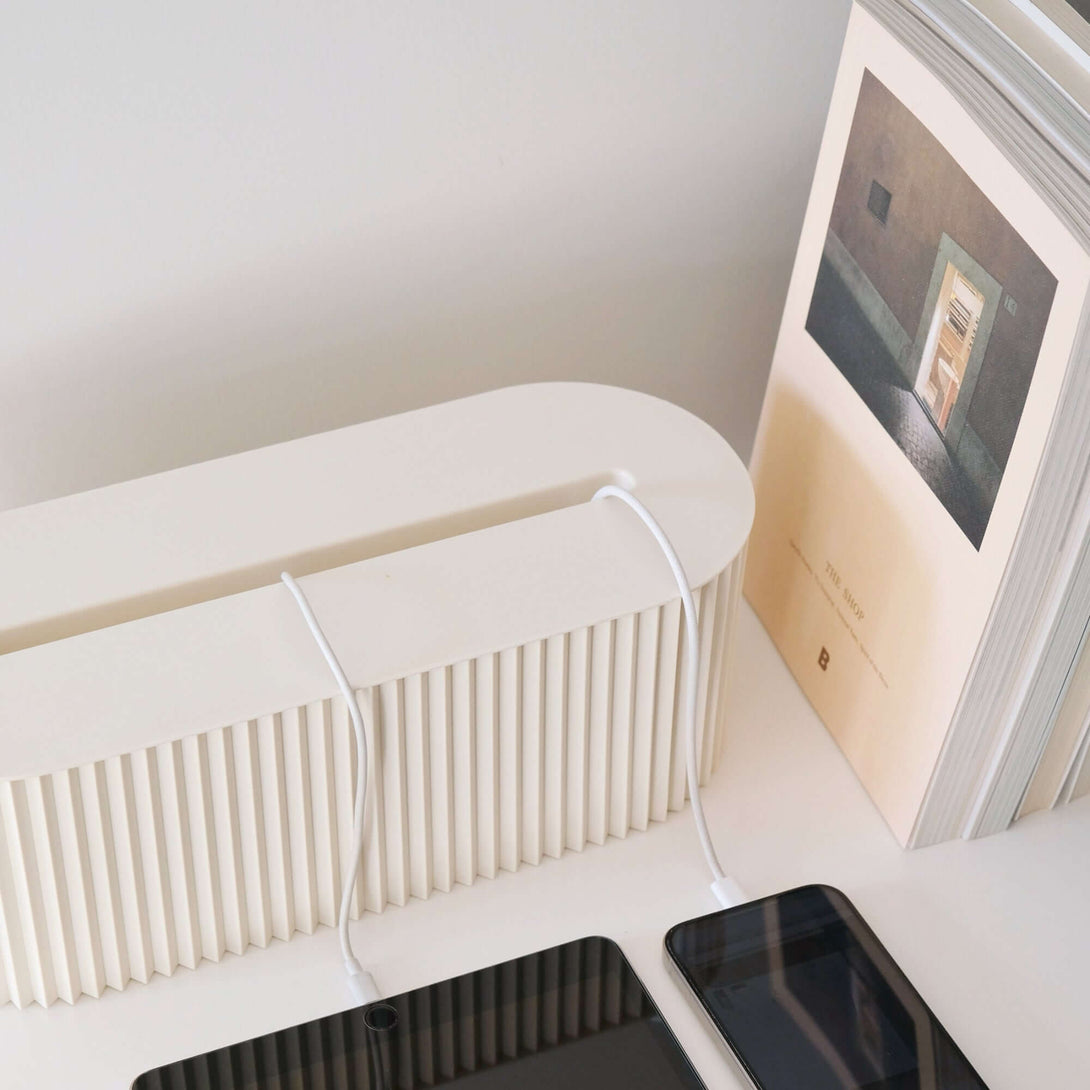 ubenkaku cable tidy box for home office