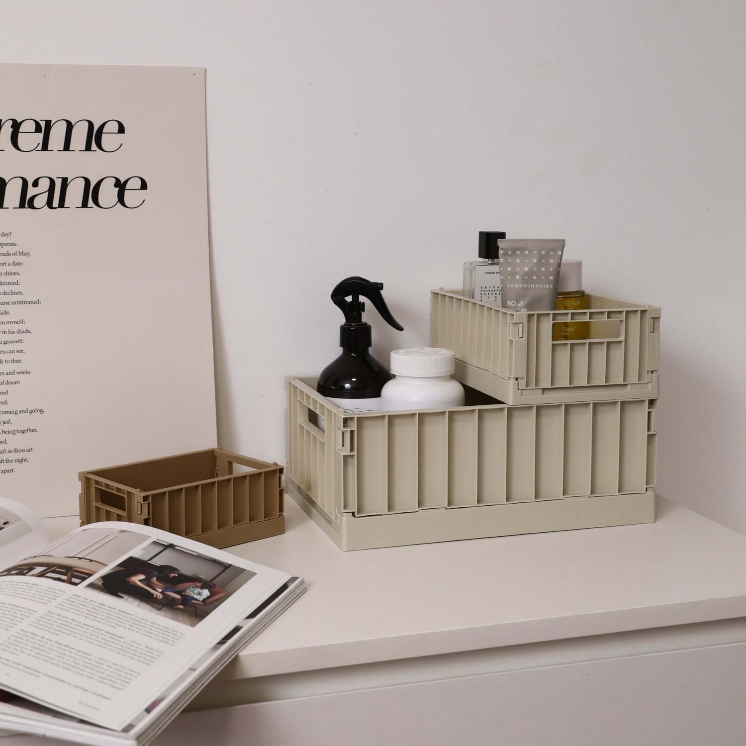 ubenkaku collapsible crate suitable for multiple scenarios