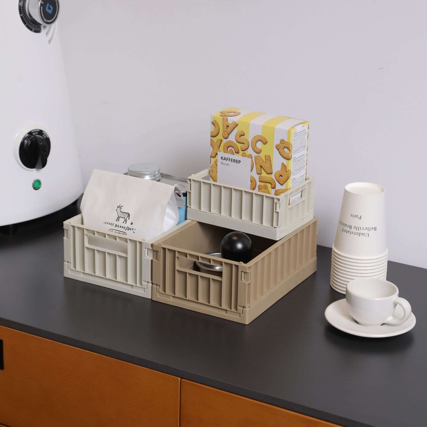 ubenkaku collapsible plastic crate