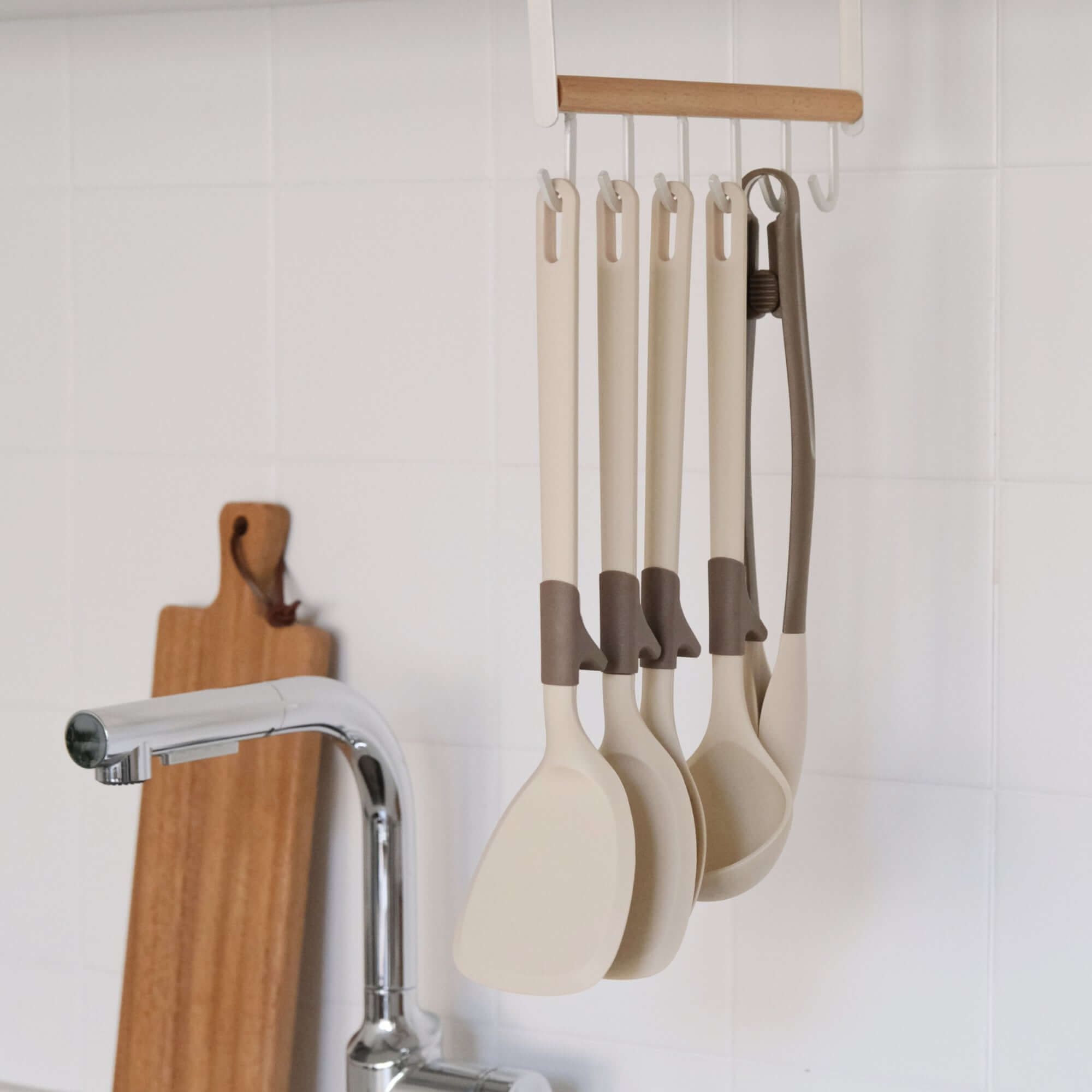 ubenkaku silicone kitchen utensils hanging storage