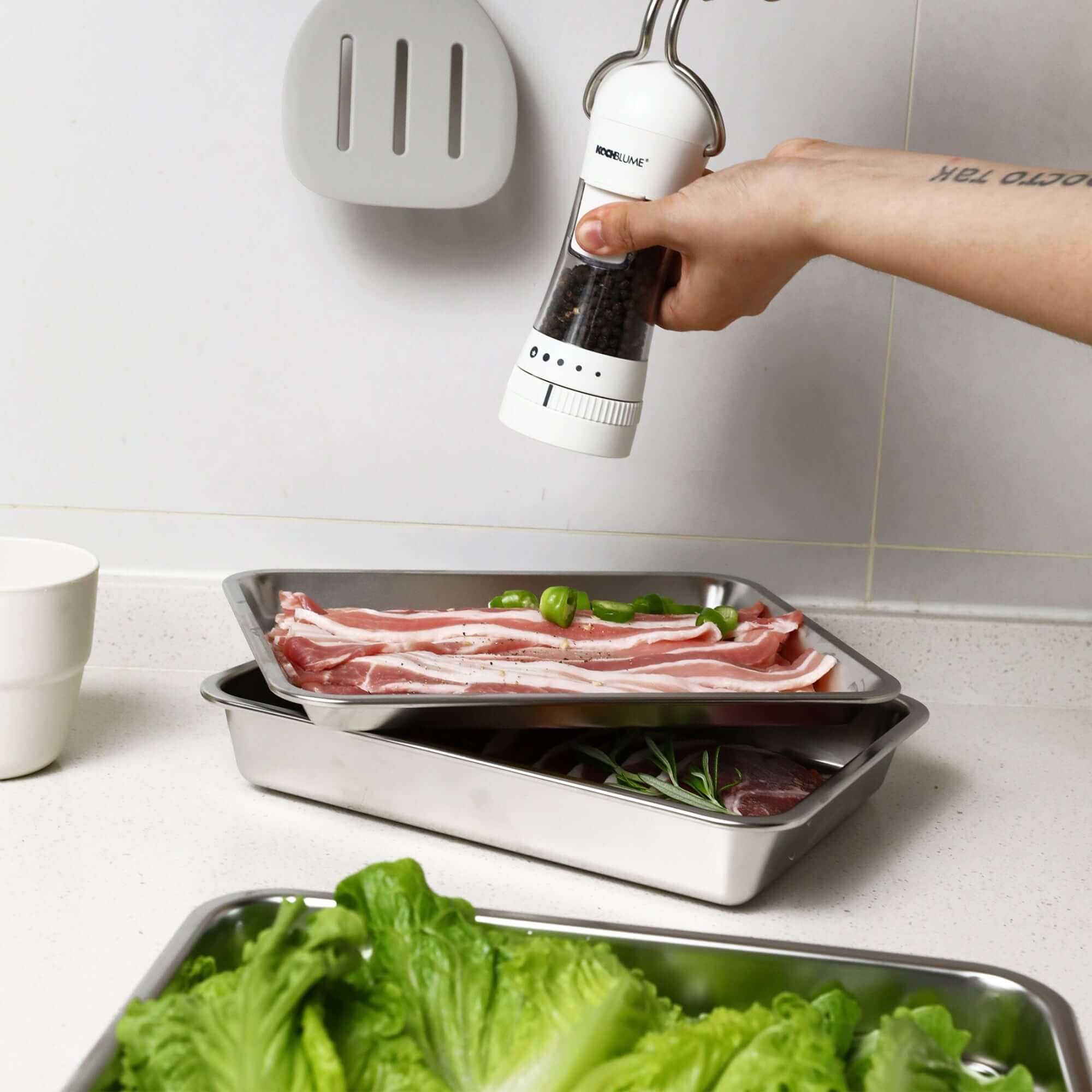 ubenkaku food prep tray for steak fruit vegetable