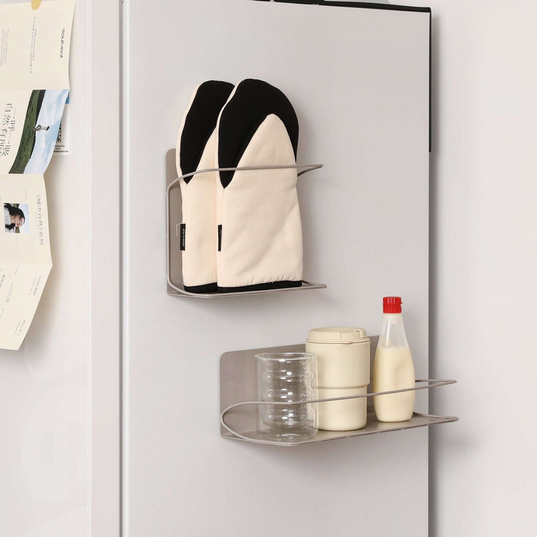 ubenkaku fridge magnetic shelf organizer