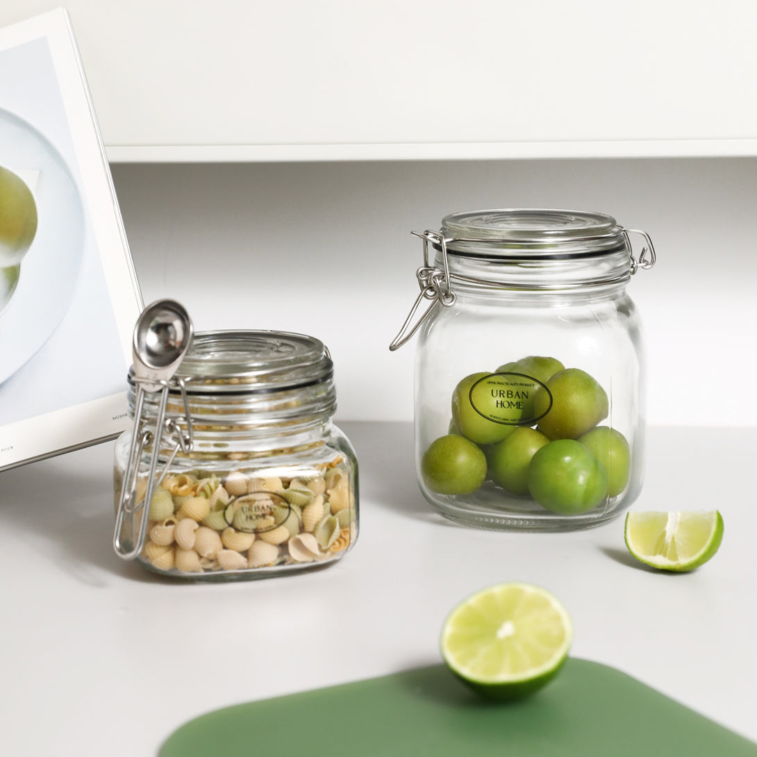 ubenkaku glass storage jar 500ml and 1000ml
