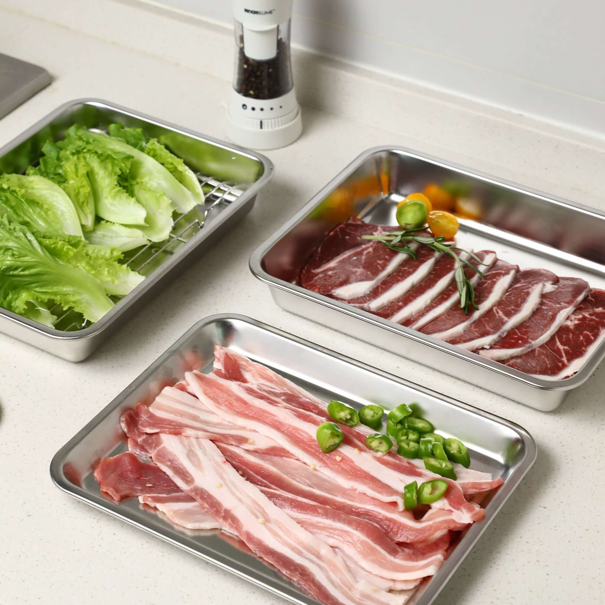 ubenkaku prep tray multi-purpose japanese style