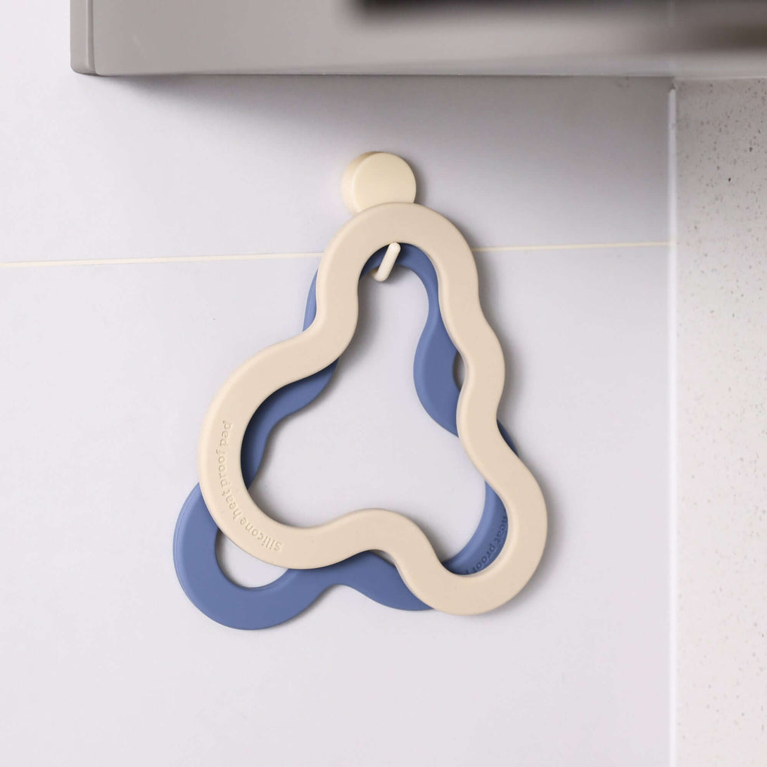 ubenkaku silicone trivet mat hanging storage
