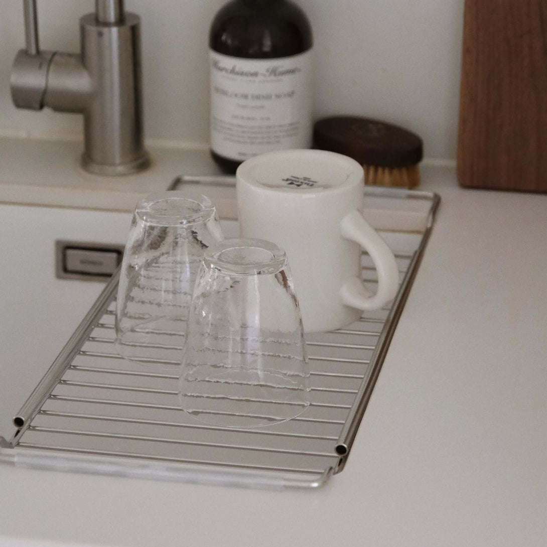 ubenkaku sink dish drying rack large