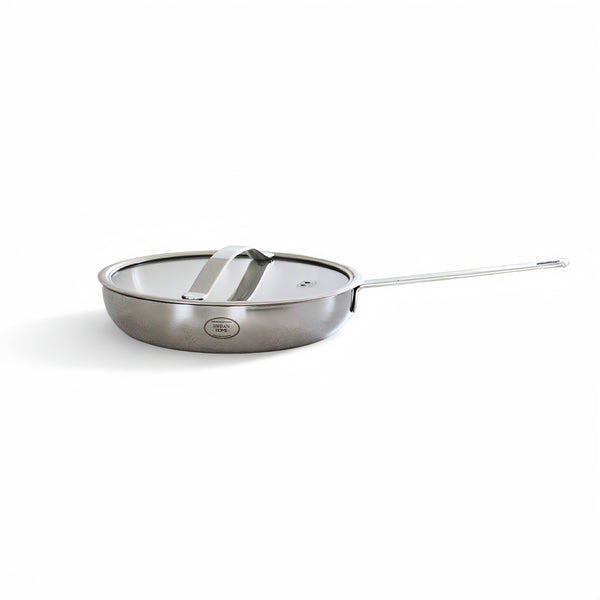 Frying Pan with Glass Lid 9.5 inch