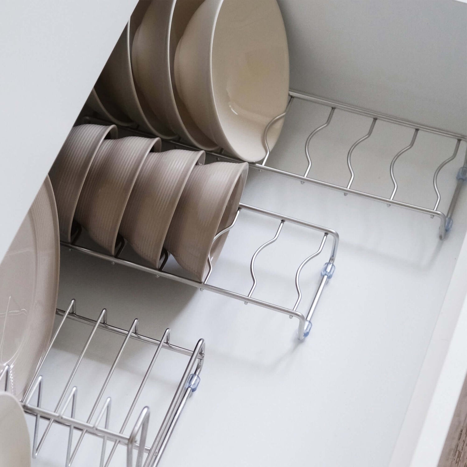 ubenkaku stainless steel rustproof bowls rack