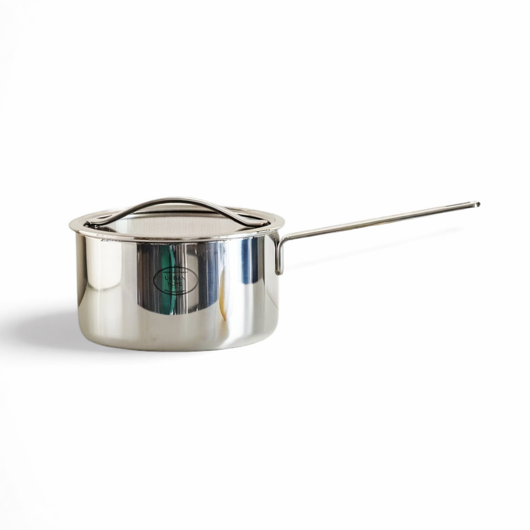 ubenkaku stainless steel saucepan with glass lid 2L