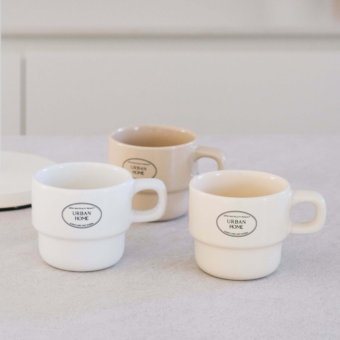 ubenkaku mugs with 3 colors