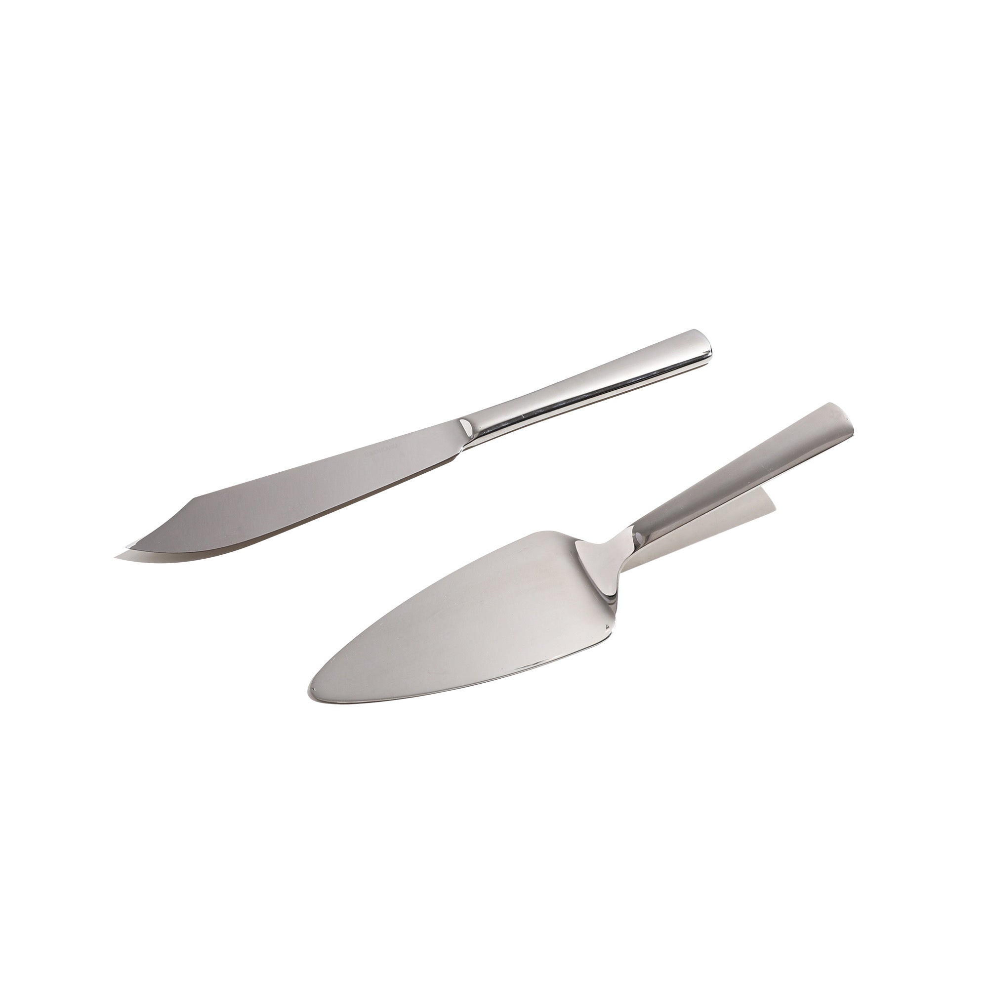 Sterling Silver Cake Knife and Server Set | Hyo Silver